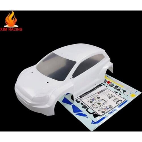 Plastic Body Cover Body Shell with Sticker for 1/5 ROVAN ROFUN RACING RF5 4WD WRC Rally MCD Rc Car Toys Parts