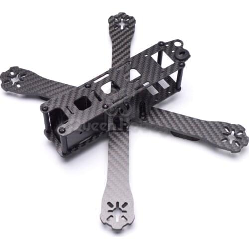 QAV-R 220mm FPV Racing Quadcopter 5" DIY Mini Cross Drone Pure Carbon Fiber Frame for Runcam Swift 600TVL Camera
