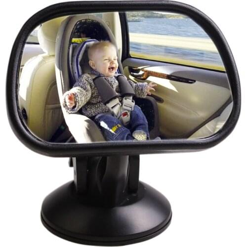 Youwinme Adjustable Universal Mini Car Rear Seat View Mirror Baby Safety Sucker Convex Child Rearview Monitor Mirror