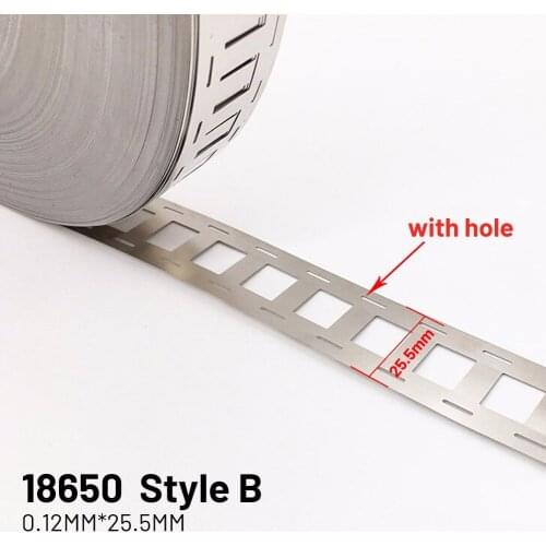 Nickel Strip Belt 18650Li-ion Battery Plated Steel Nickel Sheet Belt Strip Cell Spot Welding Machine 1m X 27mm X 0.12mm