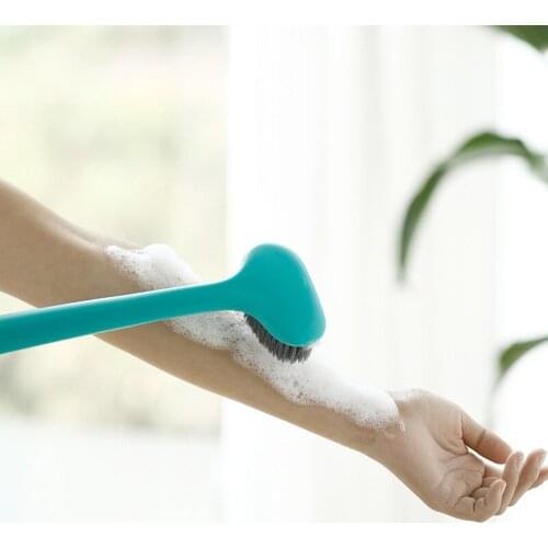 Bath Brush With Long Handle Body Spa Dead Skin Remover Body Massage Shower Scrubber Back Exfoliation Brushes Bathroom Accessorie