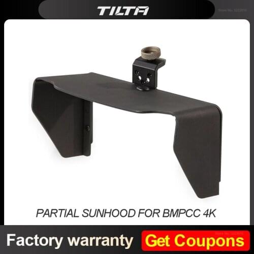 Tilta TA-T01-HSH Partial Sunhood for BMPCC 4K Camera LCD Screen Sun cover