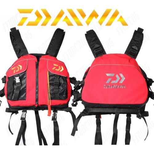 Daiwa Unisex Polyester Life Jacket Swimming Life Vest Fishing Vest Outdoor Sport Safety Life Jacket Drifting Boating Kayak