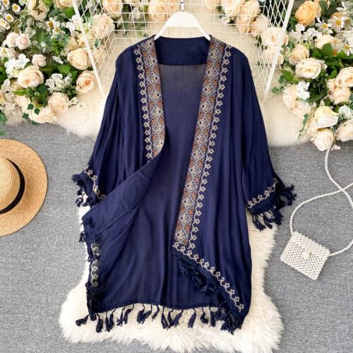 YGhan Women's Shirts With Embroidery