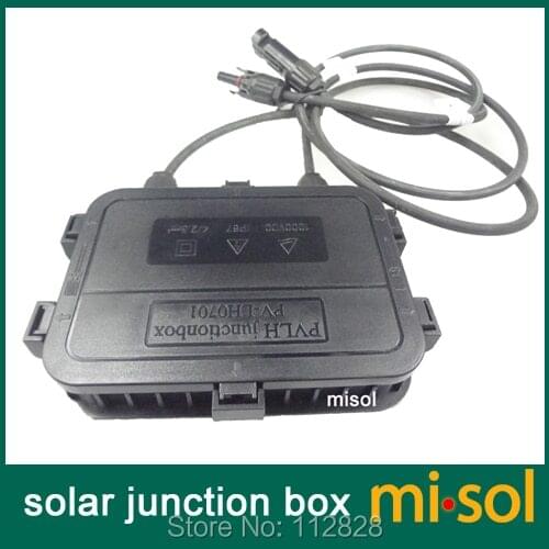 10 PCS of junction box with cable, suitable for solar panel 200w to 300w, solar junction box, pv junction box