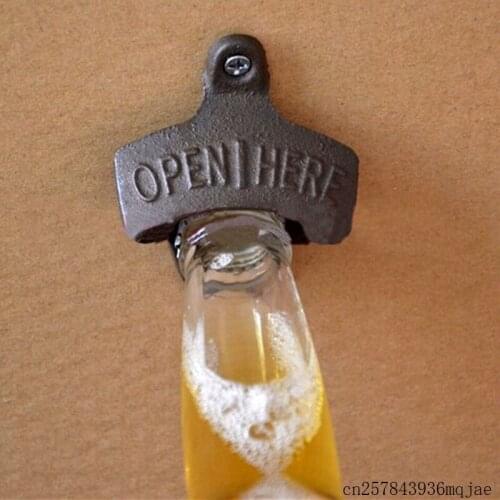 200pcs Wall Hanging Openers Cast Iron Wall Bottle Openers Beer Opener