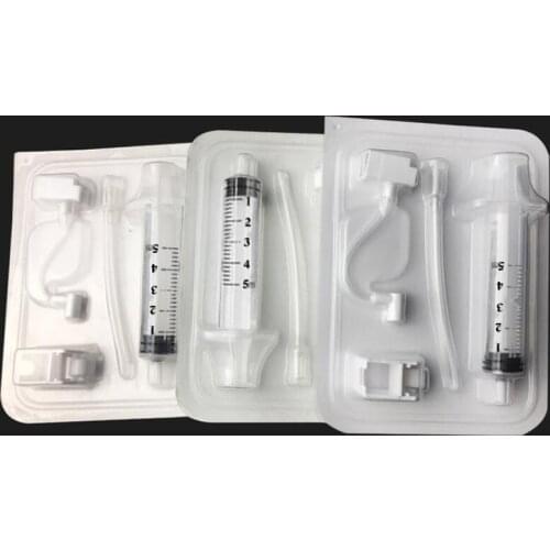 25D Vanadium Tianium Crystal Injection Syringe no Needle Tubing Disposable Photon for Face Restoration Skin Care Water Meso Gun