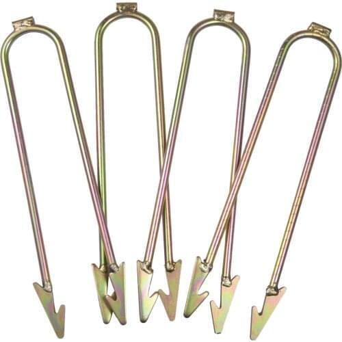 4Pcs Trampoline Wind Stakes Heavy Duty Trampoline Safety Anchors Trampoline Accessories Stakes Anchor For Trampoline
