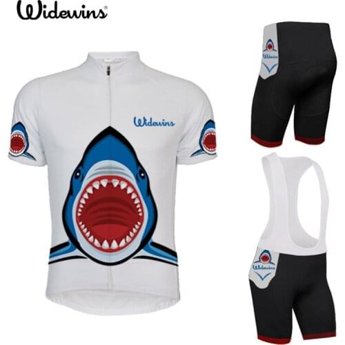 Shark Racing Sport Cycling Jersey Ropa Ciclismo Mountain mtb Bike Jersey Shirts Maillot Cicliamo Hombre Cycling Clothing 5269