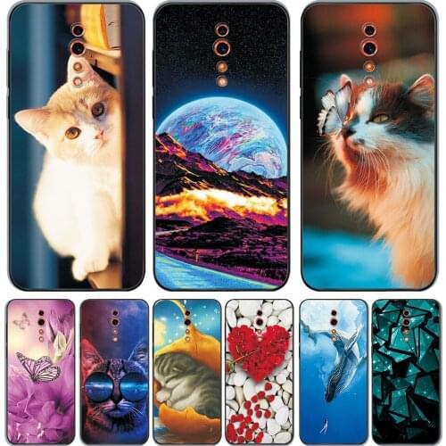 For OPPO Reno Z Case Cover For OPPO Reno Z Fundas on Reno Z Silicone Soft TPU Case For OPPO Reno Z Shockproof Back Phone Bumper