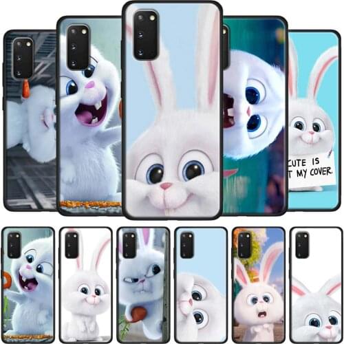 Phone Case for Samsung Galaxy S20 FE S20 Ultra A51 A71 A50 A70 A10 A30 A31 A41 M31 M51 Soft Cover Cute Rabbit