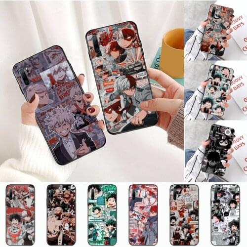 Shoto Todoroki boku no My hero academia Phone Case Funda For Huawei P9 P10 P20 P30 Lite 2016 2017 2019 plus pro P smart