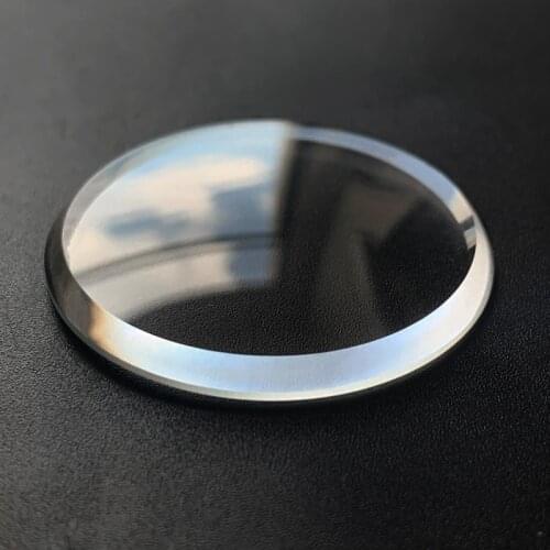 For Seiko Mineral glass Watch Glass Watch partl with Blue AR Coating Double dome 33x3.7x2.3mm ，1 Piecse