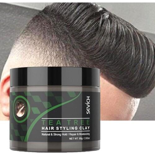 Hair Mud Hair Styling Clay Mud For Men Strong Hold Hairstyles Matte Finished Molding Cream Long Lasting Stereotype Hair Wax