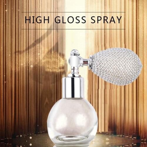 Highlighter Powder Setting Spray Illuminating Face Shimmer Long-lasting Brighten Glow Face Body Highlighter Face Makeup