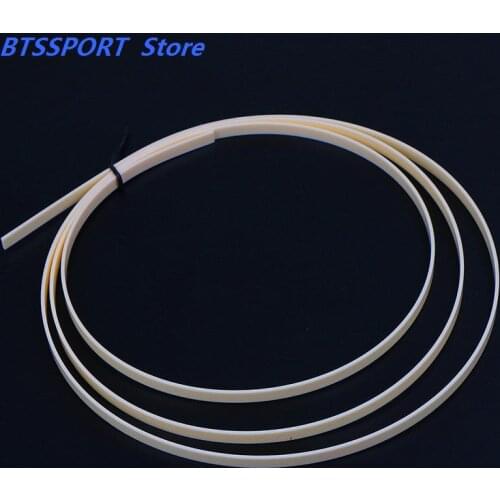 New 1PCS Guitar Binding Inlay Purfling Strip ABS Cream Ivory Color High Quality