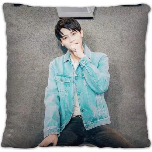 Jia Fan Pillowcase Pretty Scholar Yu Lexuan Same Paragraph Star Photo Poster Cushion Cover Souvenir Forro De Cojines Decor Para