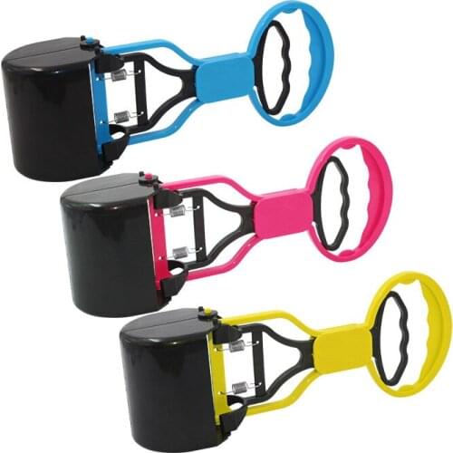 Portable Pets Dog Cat Pooper Long Handle Jaw Poop Scoop Cleaner Pick Up Animal Waste For Dog Supplies Outdoor Cleaning Tool