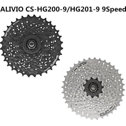 SHIMAN0 ALIVI HG200-9/HG201-9 volante bicicleta de montaña 9/27/velocidad del volante de la torre de 9 velocidad 11-32T/11-34T