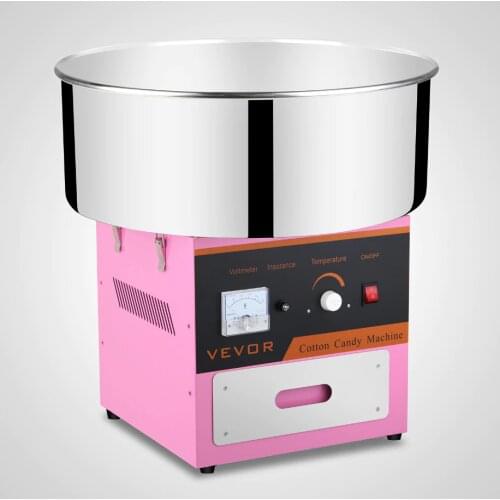 VEVOR Electric Candy Floss Maker 20.5 Inch Cotton Candy Machine 1030W for Various Parties