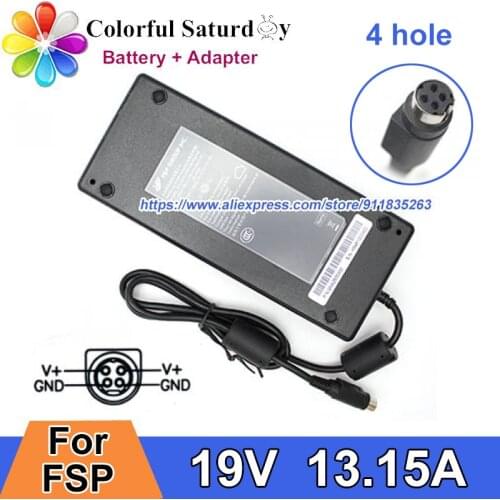 4 Holes FSP250RBAN2 FSP AC Adapter Charger 19V 13.15A 250W FSP250-RBAN2 Power Supply For PIONEER DREAMBOOK POWER P18 SLI