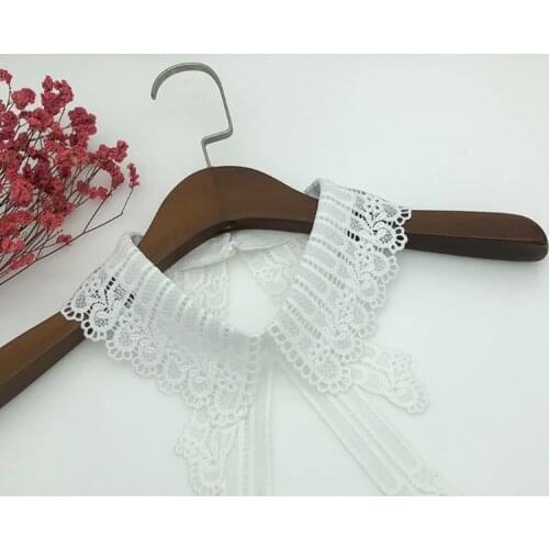 1 Piece Fashionable Women Fake Detachable Shirt All-Match Decorative Collar False Blouse Top Women Clothes Accessories