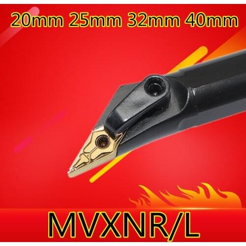 1PCS S20R-MVXNR16 S25S-MVXNR16 S32T-MVXNR16 S40T-MVXNR16 MVXNL16 20mm-40mm CNC Internal Turning tools