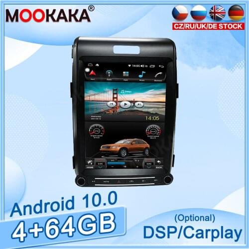 4+64GB Android10.0 For Ford New F250 Car DVD GPS Navigation Auto Radio Stereo Video Multimedia Player Carplay HeadUnit Tesla
