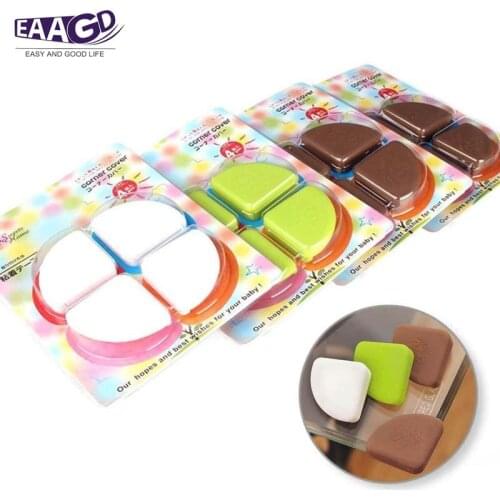 4Pcs/Set Children Safety Table Desk Cover Baby Safe Crash Corner Guards Pad Corner Cover