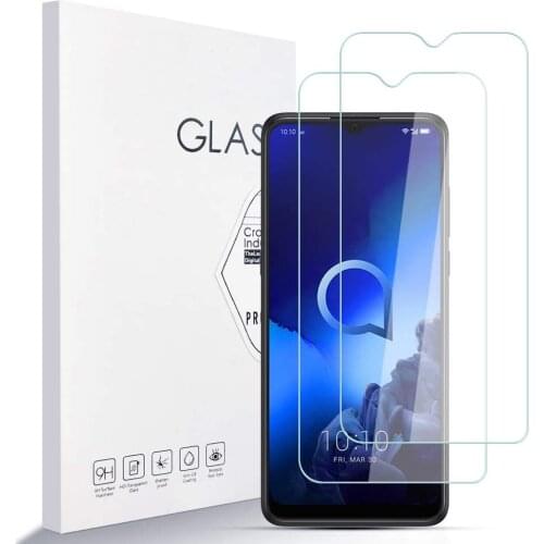 9D Tempered Glass For Alcatel 1A 1V 1B 1S 3L 3X 1SE 2020 Screen Protector Mobile Phone Film For Alcatel 1S 2019 Glass Protector