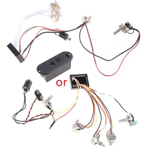 Guitar Accessories Active EQ-B3T Preamp Circuit For Bass Guitar Replacement Accessories dropshipping