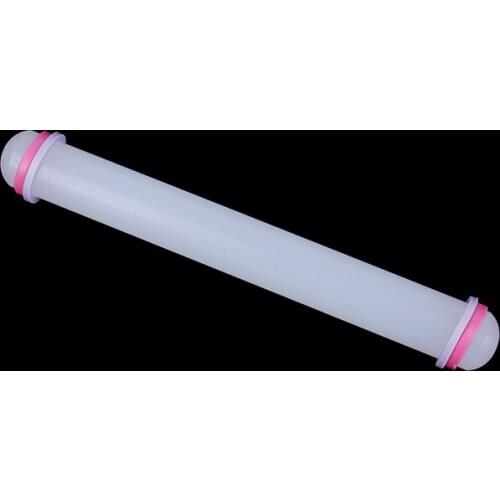 Non-stick Cake Pastry Cooking Bake Fondant Cake Dough Roller Kitchen Pastry Boards Tool Fondant Roller Silicone Rolling Pin