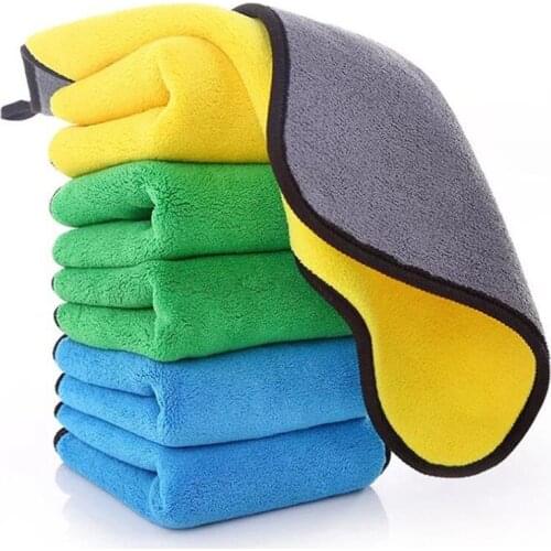 Car Wash Towel Microfiber Car Cleaning Drying Cloth Microfiber Washing Drying Towel Strong Thick Plush