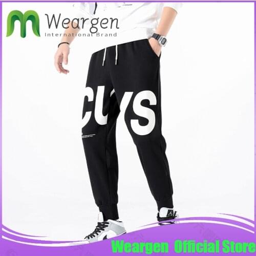 Pants Men Streetwear Jogger Fitness Bodybuilding Pants Hombre Sweatpants Trousers Mens Loose Summer Sports Elastic Pants 1665