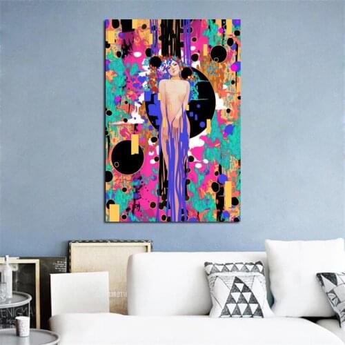 Canvas Painting Beauty Medicine lips Oil Painting Reproductions On Canvas Posters And Prints Wall Art Picture For Living Room