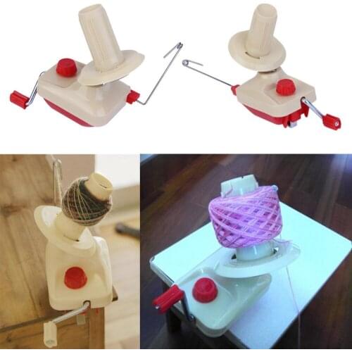 Portable Hand-Operated Yarn Winder Wool String Thread Skein Machine Tool