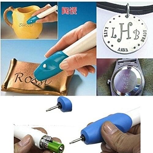 Handheld Electric Engraving Etching Engraver Carve Tool Craft Jewellery Pen