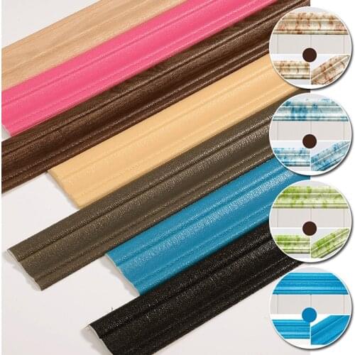 3D Self Adhesive Foam Waist Line Decorative Border Skirting Line Living Room Background Wall Sticker Anchor Line Decoration