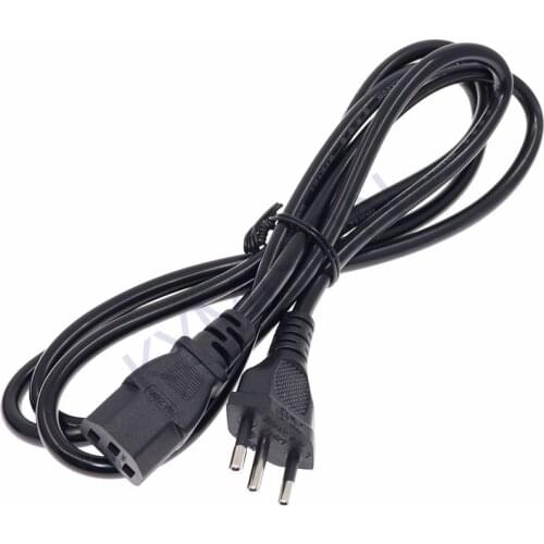 Swiss Power Cable Switzerland IEC C13 AC Power Extension Cord 1.8m 6ft for Desktop PC Computer Monitor 10A 250V