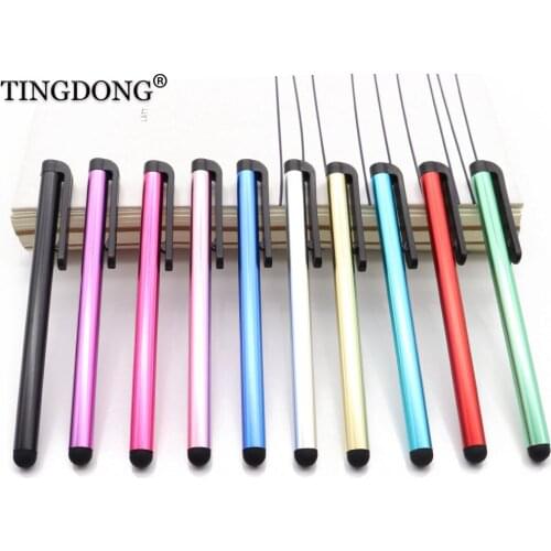10 PCS/Lot Capacitive Touch Screen Stylus Pen For IPad Air Mini For Samsung xiaomi iphone Universal Tablet PC Smart Phone Pencil