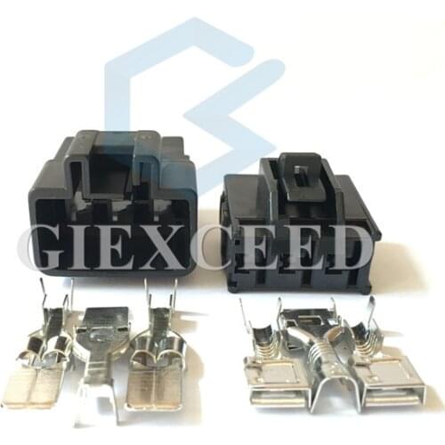 2 Sets 3 Pin Electrical Connector Wire Connector Plug Female And Male For Toyota