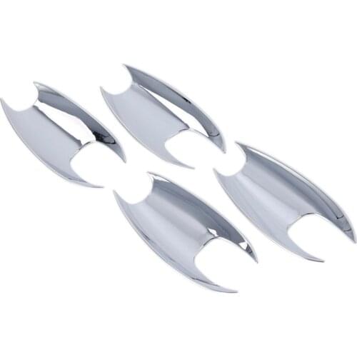 Fit For BMW X3 G01 2018 2019 4PCS Chrome Car Style Side Door Handle Cup Bowl Cavity Protector Cover Trim Accessories