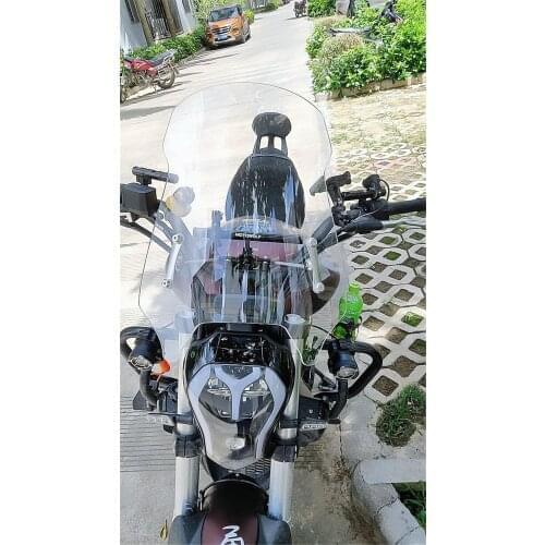 55CM Motorcycle WindScreen Windshield for Benelli 502c 502 C Transparent