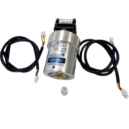 15W Fixed-Focus 52mm Cylinder Laser Module Can Engrave on stainless steel ,15000mw DIY Laser Engraver Cutter With PWM/TTL