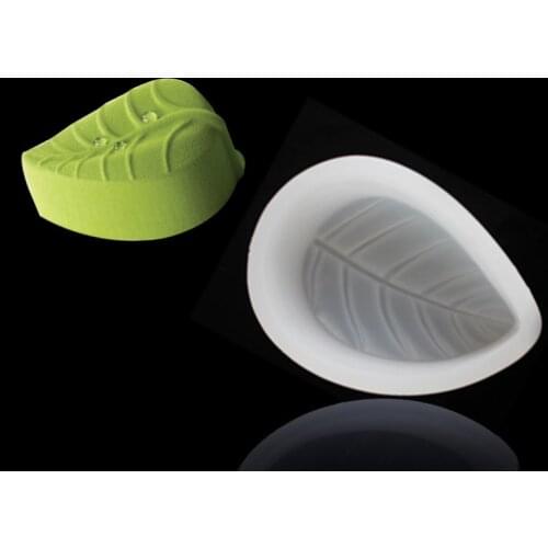 Leaf sugar mousse cake mold DIY ice cream leaf silica gel mold