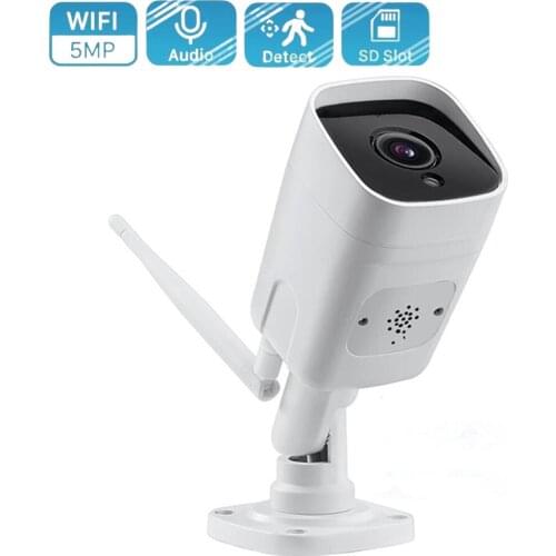 Wifi IP Camera 1080P 5MP Wireless Security Surveillance Camera Motion Detect Onvif Audio Microphone Outdoor Waterproof IR Night