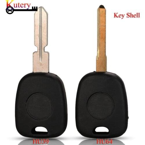 Kutery Remote Car Key Shell For Mercedes Benz Vito Actros Sprinter V Class Case Fob Cover With Uncut HU39 HU64 Key Blade Blank