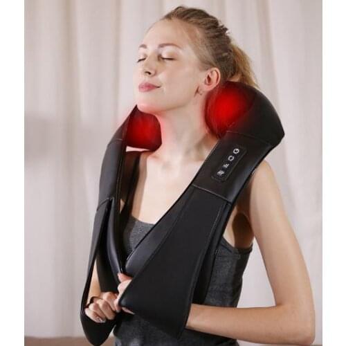 Kneading massage shawl cervical vertebra massager neck, waist and shoulder multi-function shoulder and neck hot compress massage
