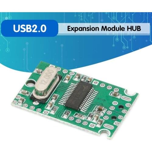 USB2.0 Expansion Module HUB Concentrator 1 Minute 4 1 Drag 4 Interface Transfer Development Board Drive-Free