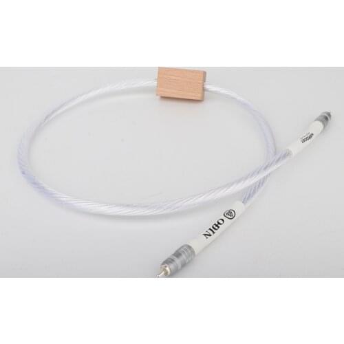 One Piece Odin Pure Silver Coaxial Digital Cable Fever Audio Audio Cable AES/EBU Signal Cable